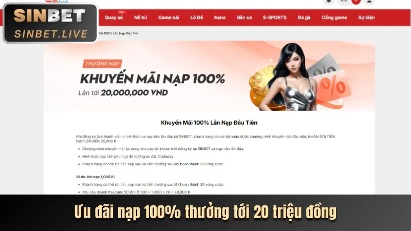 Thưởng nạp tiền hàng ngày b66 link mới